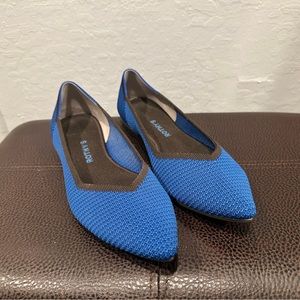 Lazuli Blue Rothy’s points, size 12